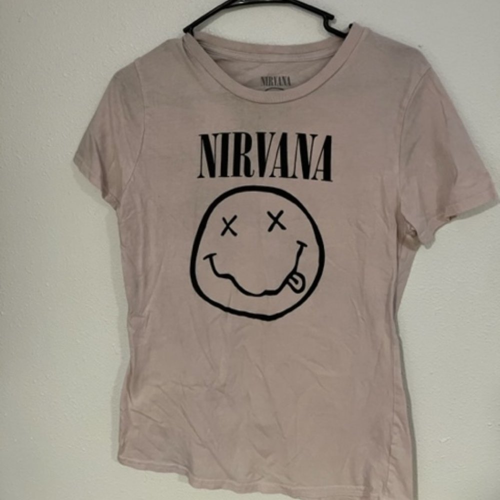 pink nirvana shirt